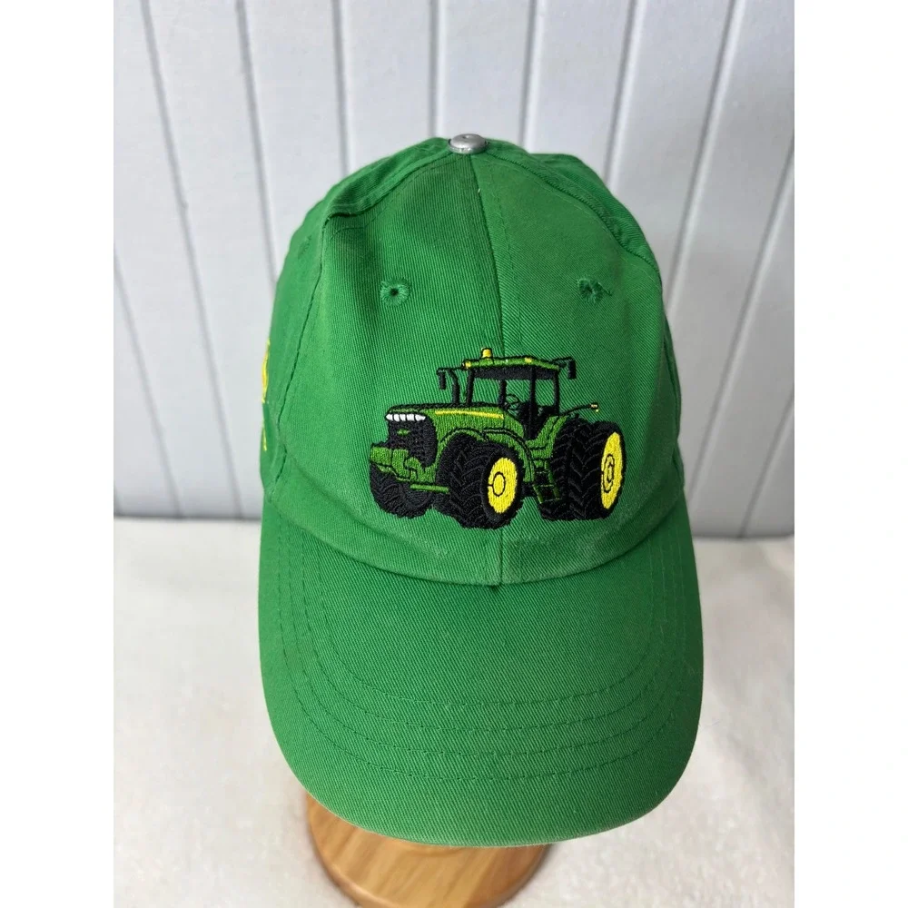John Deere‎ Kids Green Tractor Baseball Hat Embroidered Snapback Cap
